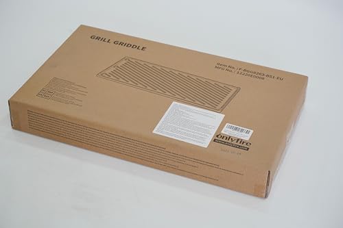 onlyfire Cast-Iron Griddle Plate for Weber Spirit 200 Series with Up Front Controls and Spirit II 200 Series Grills, Spirit E-310(2025), Reversible Griddle Pan, Replacement for Weber 7637 - Image 11