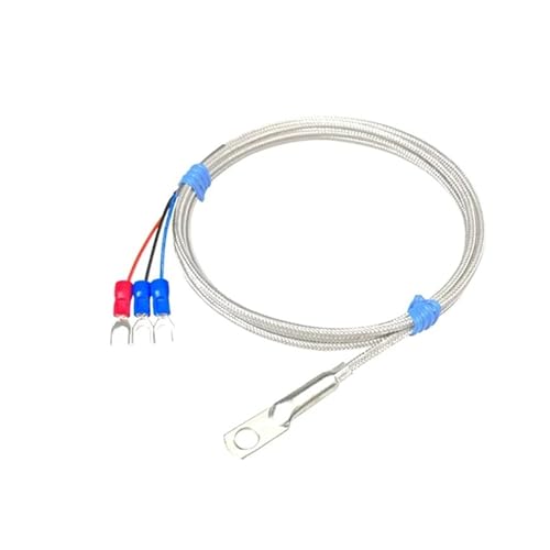 Capteur de temperature PT100 sonde RTD cable 3 fils etanche cuivre 0.5M