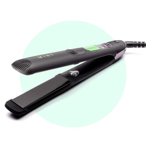 MINT Cosmo Flat Iron for Thick Hair, Dual Voltage