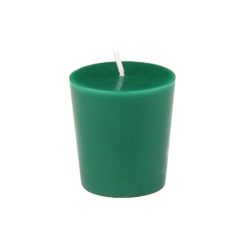 Votive Candles, Hunter Green - 12 Piece per Box