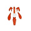 Dirt Pit Bike Fairing Set 250 CCM KLX-AGB Type 5 Orange