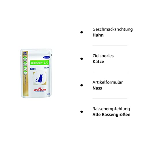 Katzenfutter Royal Canin Urinary S/O Huhn 12x 100g Beutel