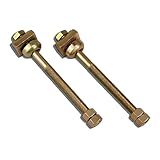 Yukauto Bolt Hexagon Anchor Arm Adjusting Torsion Bar Fits 1998-2004 Nissan Frontier, 1986-1994 Hardbody Pickup (D21), 1995-1997 Hardbody Pickup (D21U), 1987-1995 Pathfinder, 2000-2004 Xterra (2 pcs)
