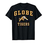 High School Sports Apparel design. Officially Licensed High School Product AZ-85501-01 Globe High School Tigers Globe Arizona USA Lightweight, Classic fit, Double-needle sleeve and bottom hem
