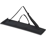 Cosblank 25in Music Stand Bag with Shoulder Sling & Handle, Black Travel Carrying Case Bag for Musical Instruments' Sheet Music Stands