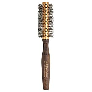 Olivia Garden EcoCeramic Soft Bristles Round Thermal Hair Brush (not electrical)