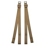 HANKS SURPLUS Military FILBE Tactical Rucksack Backpack Quick Release Buckle Lower Shoulder Straps (Coyote Brown)