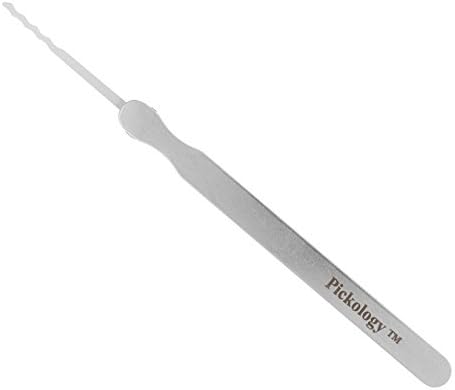 XP02 - Wave Rake Lock Pick with Reinforced Handle