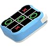 Tic Tac Toe Bolt Game,Handheld Electric Puzzle Game Console, Board Games for Kids and Adults,Gift Ideal for Kids and Adults' Birthday(Blue)