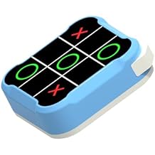 Tic Tac Toe Bolt Game,Handheld Electric Puzzle Game Console, Board Games for Kids and Adults,Gift Ideal for Kids and Adults BirthdayBlue