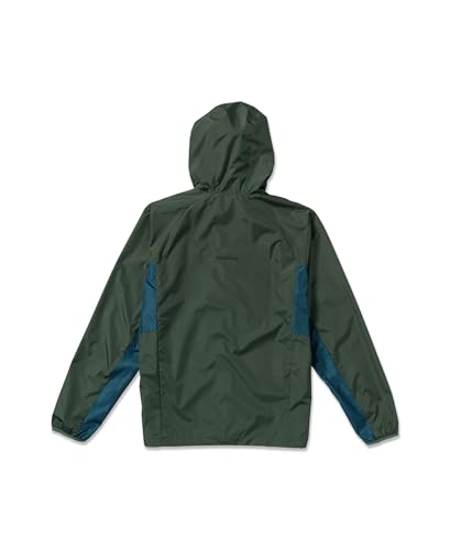 Image of Volcom Men's Wavern Water-resistant Windbreaker Jacket - Zip-up With Adjustable Hood