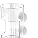 MFMEXUL 4X Feeder Acrylic Dish Tray for Brine with Suction Cups Clear Feeding Tube Feeder Dwarf Cherry