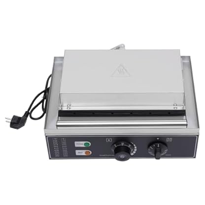 1500 Watt Profi Waffeln Am Stiel Waffelsticks Corn Dogs Edelstahl Waffeleisen Backen Sie 6 Waffeln auf einmal – Bild 6