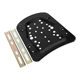GRIRIW Robuste Motorrad Frontgepäckträger Verlängerung aus Stahl mit Verdickter...