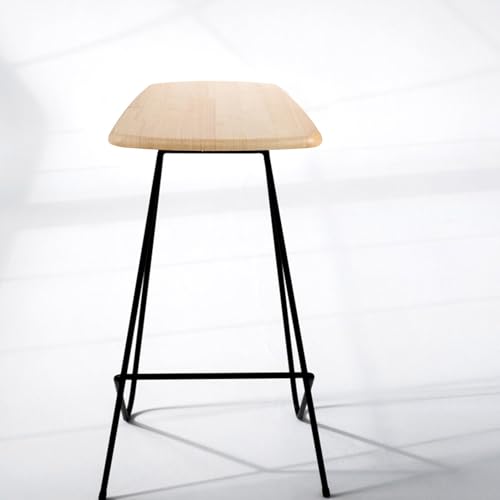 Asiento de madera para sillas y taburetes de hotel diseño resistente 7