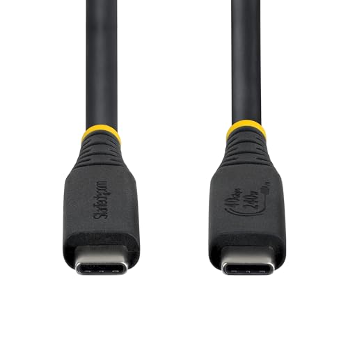 Cable USB4 StarTech 40Gbps y 240W con Quick ID de 50cm color negro 4