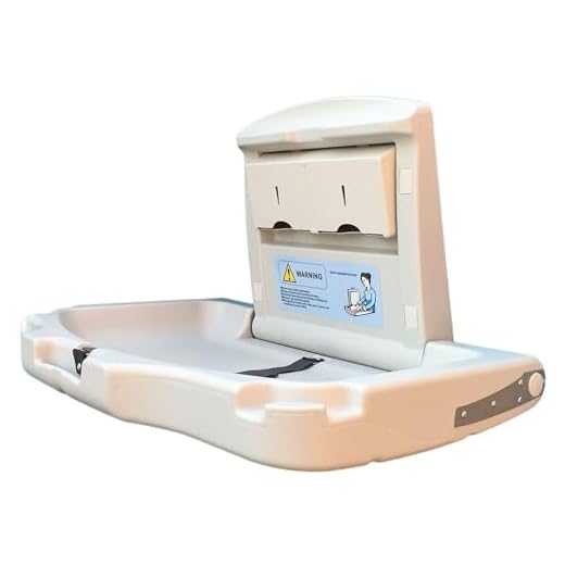 Top Wall-Mounted Changing Tables for Tiny Nurseries UK 6 Stainless Steel Fold-Down Changing Station
