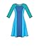 McCall's Patterns M7349 Misses'/Miss Petite Sleeveless or Raglan Sleeve, Fit and Flare Dresses, Size A5 (6-8-10-12-14)