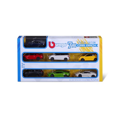 Burago Auto 1:43 Street Fire 7 Pack Edition