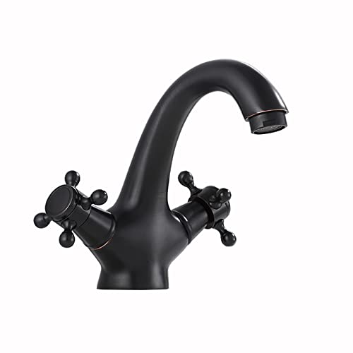 Robinet de lavabo de salle de bain vintage pour vasque à poser ambiance bien-être