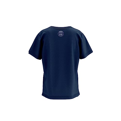 Conjunto PSG Torcedor - Camisa Clove + Short - Infantil Tamanho:6;Cor:Azul