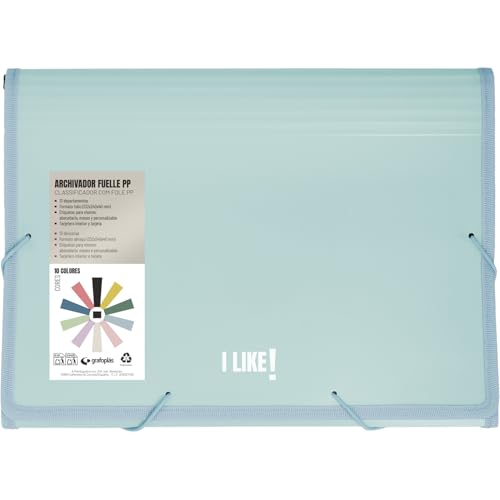Trieur de bureau à soufflet pour ranger les cours et documents