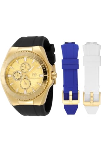 Technomarine Cruise TM-124018 Reloj para Hombre - Impermeable - Analógico - Movimiento Cuarzo - Acero Inoxidable con Esfera Negro - 45mm Technomarine Cruise TM-124018 Reloj para Hombre - Impermeable - Analógico - Movimiento Cuarzo - Acero Inoxidable con Esfera Negro - 45mm