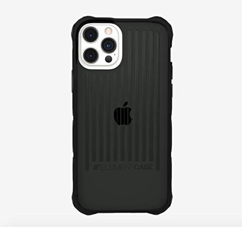 Element Case SPECIAL OPS Apple iPhone Case - Military-Grade Rugged Cover w/Shock Deflection Technology, Supports Wireless Charging (iPhone 12 Pro Max, Black)