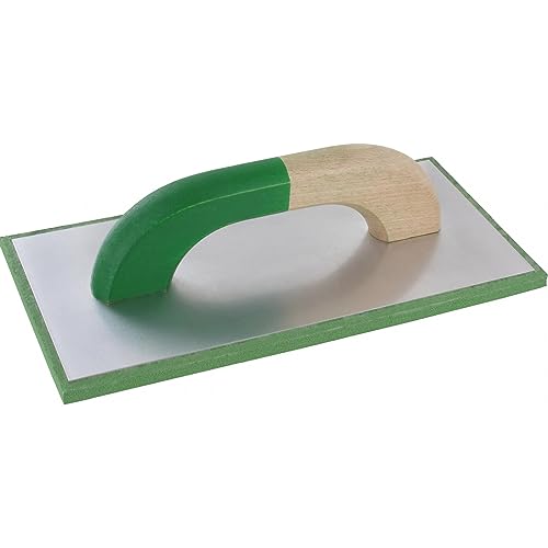 TRIUSO-Alu-Reibebrett 14x 28 cm mit grünem Belag