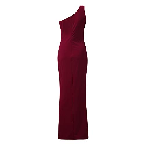 Robe de soirée froncée XL masquant les rondeurs pour silhouette élancée