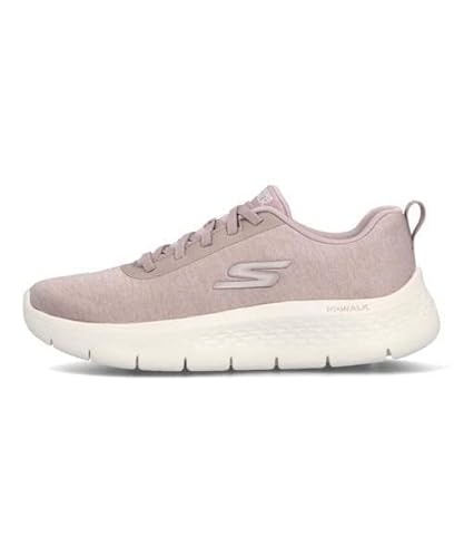 Skechers Skechers Women's Go Walk Flex - Dazzling SmileSneaker, Mauve Textile Trim, 6 US