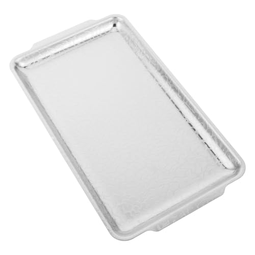 FUNOMOCYA Bbq Thickened Grill Pan Korean Barbecue Grill Accessory Metal Tray Stovetop Griddle Skillet for Family Gatherings