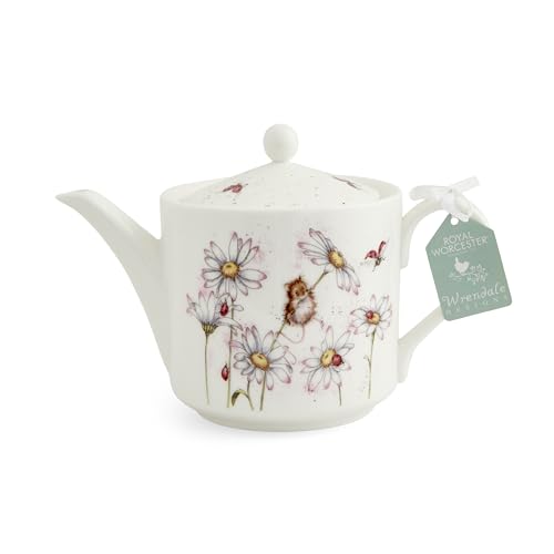 Wrendale Designs - 'Oops A Daisy' Elegant Teapot for Tea Enthusiasts
