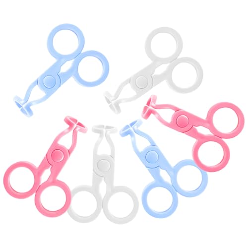 TOYANDONA Juego de 6 Pinzas para Lentes de Contacto Extractor Portátil para Párpados Clips Cosméticos Colores y Accesorios para Facilitar Colocación y Retirada de Lentes