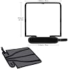waka Flash Diffuser Reflector Kit - Bend Bounce Flash Diffuser+ Silver/White Reflector for Speedlight, Universal Mount for Canon, Nikon, etc.