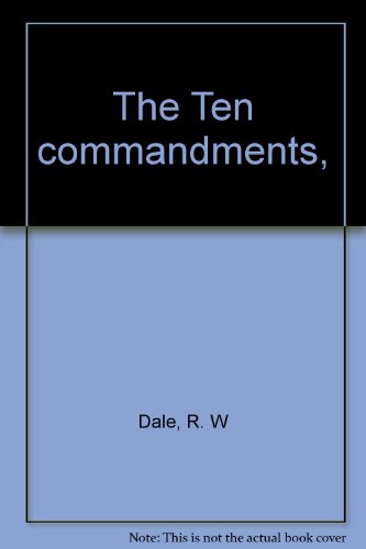 The Ten commandments, B00085A8QS Book Cover