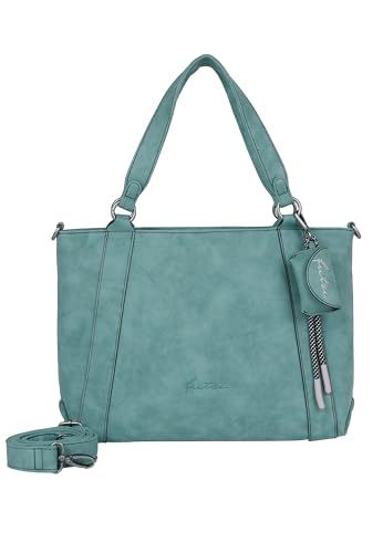 Sac de courses femmes Fritzi aus Preussen Bitzi08 Jive vert glacé, le cabas souple et spacieux