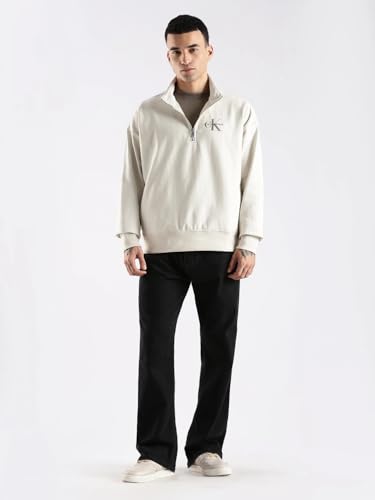 Image of Logo Oversized Fit Cotton Sweatshirt
