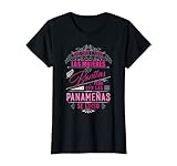 Mujer Camisa de Panama Para Mujeres Panameñas Camiseta