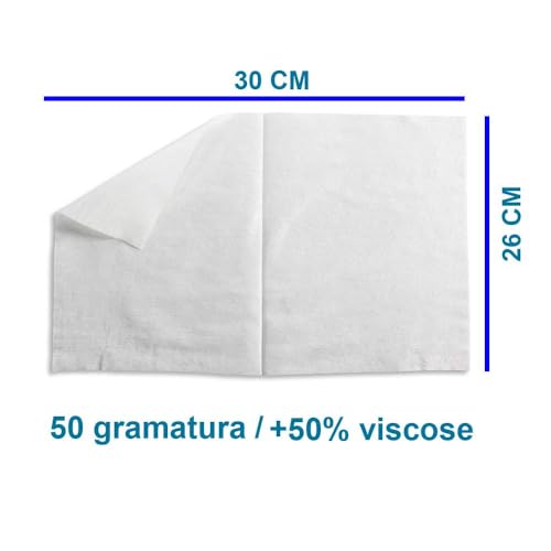 Lenços ou Toalhas para banho de leito e limpeza higiene corporal 300 Unidades c/ANVISA