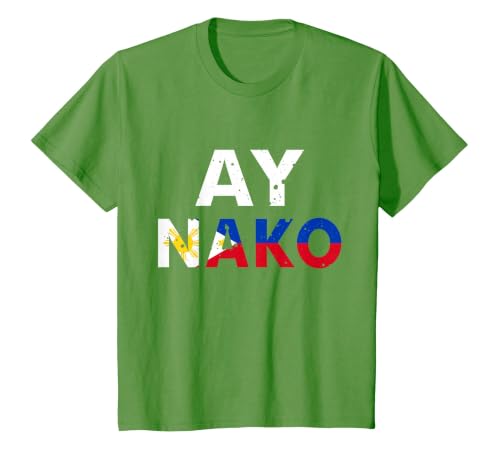 Philippines Tshirt Filipino Vacation Vintage Souvenir Manila T-Shirt, Youth, Grass Green, Large