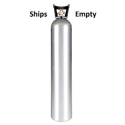 New 35 Lb. Co2 Gas Cylinder With Cga320 Valve And Carry Handle #TOP2