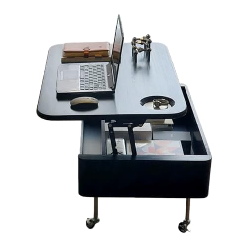 NYHGOXM ~ TChe[u ړ  ؐ R[q[e[u ߉\ oRj[ e[u xbh rOp RpNg 60x60x60cm (ubN,90*60CM)