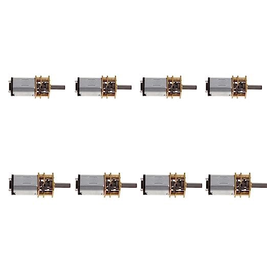 S P Electron DC 6V High Torque Gear Motor Mini Electrical Speed Reduction Motor 39rpm Pack of 8 Pcs (B0C7V95657) Amazon Price History, Amazon Price Tracker