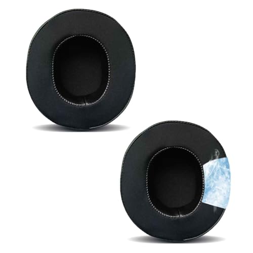 Repuestos de almohadillas de gel refrigerante para auriculares Audio-Technica ATH-M50X y modelos compatibles miniatura 1