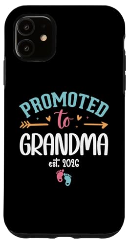 Promoted to Grandma est 2026 Nana 1st Time Grandmother to Be �X�}�z�P�[�X iPhone 11 �p