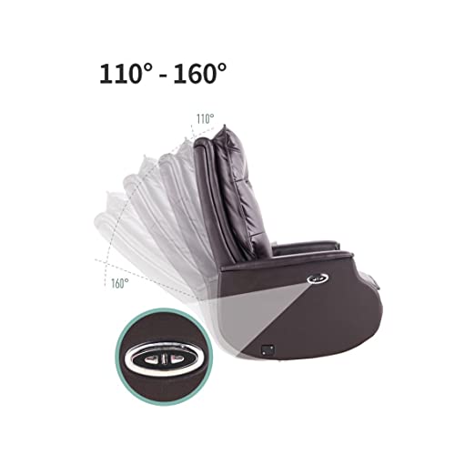 Tiiiopkvvv Managerial Chairs Executive Chairs Computer Gaming Chairs Video Game Chairs Electric Massage Home Office Desk Chairs Boss Chair Cowhide - Image 8