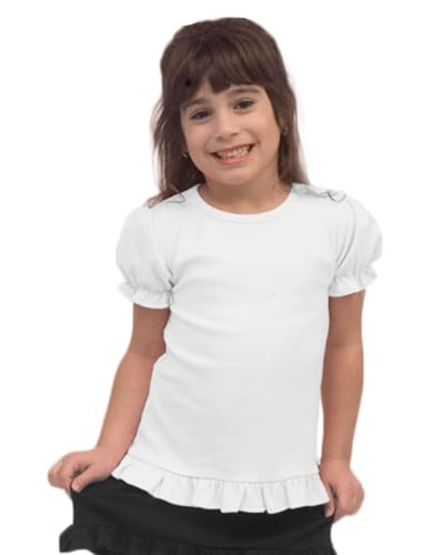 Monag Short Sleeve Ruffle Shirt