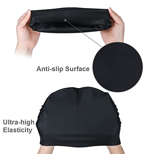 Swimming Cap for Men and Women Adult Swimming Hat Swim Cap, Comfortable Fit, Waterproof Swimming Hat - Image 3