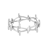 exdas Anello Anelli Gioielli Donna Uomo Anello Per Donna Coppia Semplice Anelli Per Dito Matrimonio 7 F2-Vite